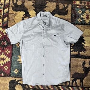 Arc’teryx button down shirt sleeve